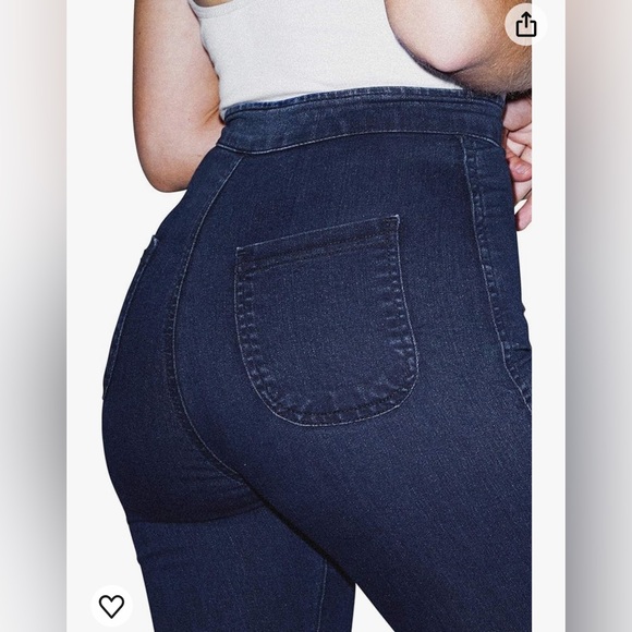 American Apparel Easy Jean Dark Wash - Picture 5 of 6